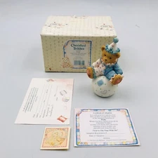 Vintage 1995 Cherished Teddies You're the Tops with Me Clown w/ Ball 103934
