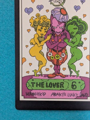 THE LOVER 6 JOJO's Bizarre Adventure Stardust Crusaders Tarot Card