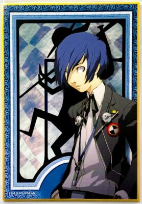 PERSONA 3 Portable Yuki Makoto (Hero) Tarot-style Autograph