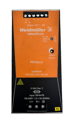 WEIDMÜLLER PRO MAX3 1478170000 120W 24V 5A DIN-RAIL NETZTEIL