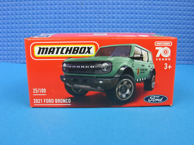Matchbox  Power Grabs 2021 Ford Bronco    MX 2306 -23