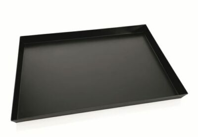 Pizzablech aus Blaublech 50x50x3 cm eckiges Pizzablech Backblech Familienpizza