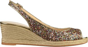 sandali con zeppa multicolor