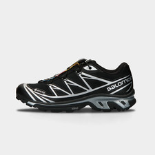 Salomon XT-6 GTX Black Silver XT6 GORE TEX Tr...