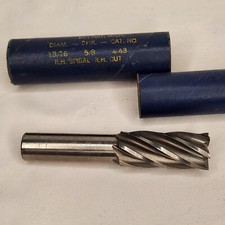 Putnam End Mill six flute 13/16 with 5/8 shank RH cut