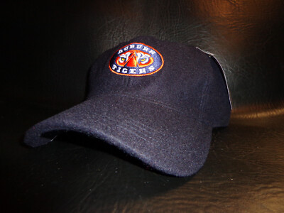 New Auburn Tigers University Golf Hat Cap 65% Wool Black