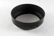 Genuine Minolta A 35 - 80 / 4 - 5.6 Plastic Lens Hood used Nice