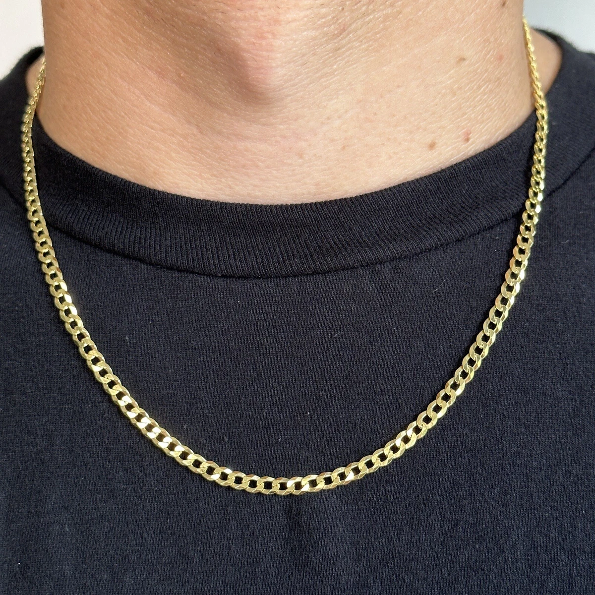 14k vermeil cheap cuban link