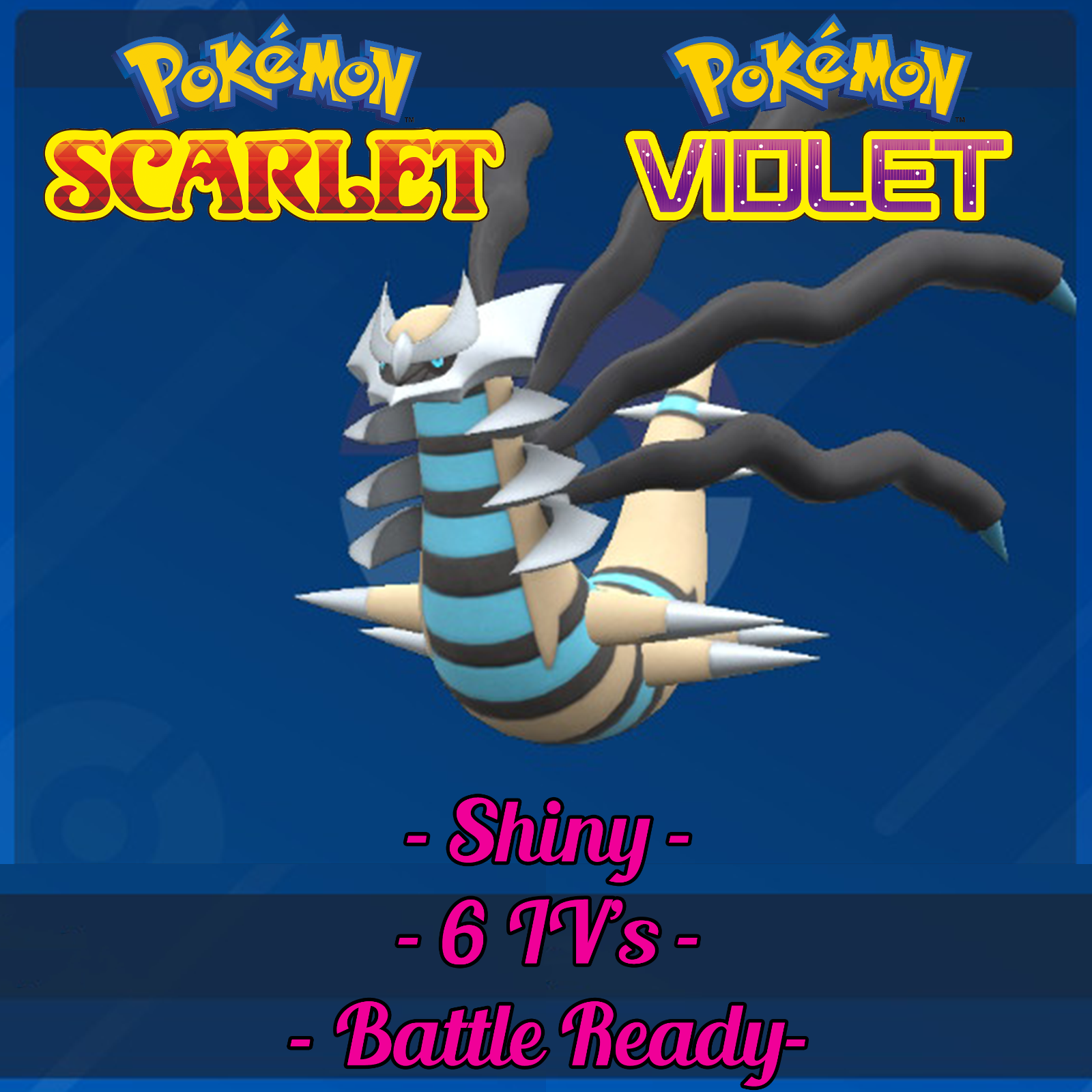 viviscarVii🔻 on X: I made the shiny version of my Giratina