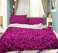3D Flower Nursery Wildflower Quilt Cover Set Duvet Cover Bedding Pillowcases 716