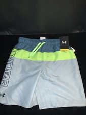 Under Armour Tri Block Volley Swim Trunk Grey - Youth M-T5