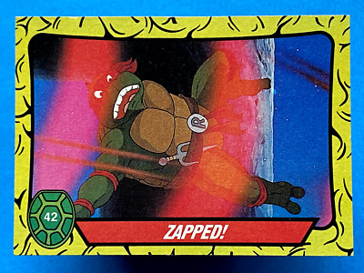 Teenage Mutant Ninja Turtles 1989 Topps Zapped #42 | eBay