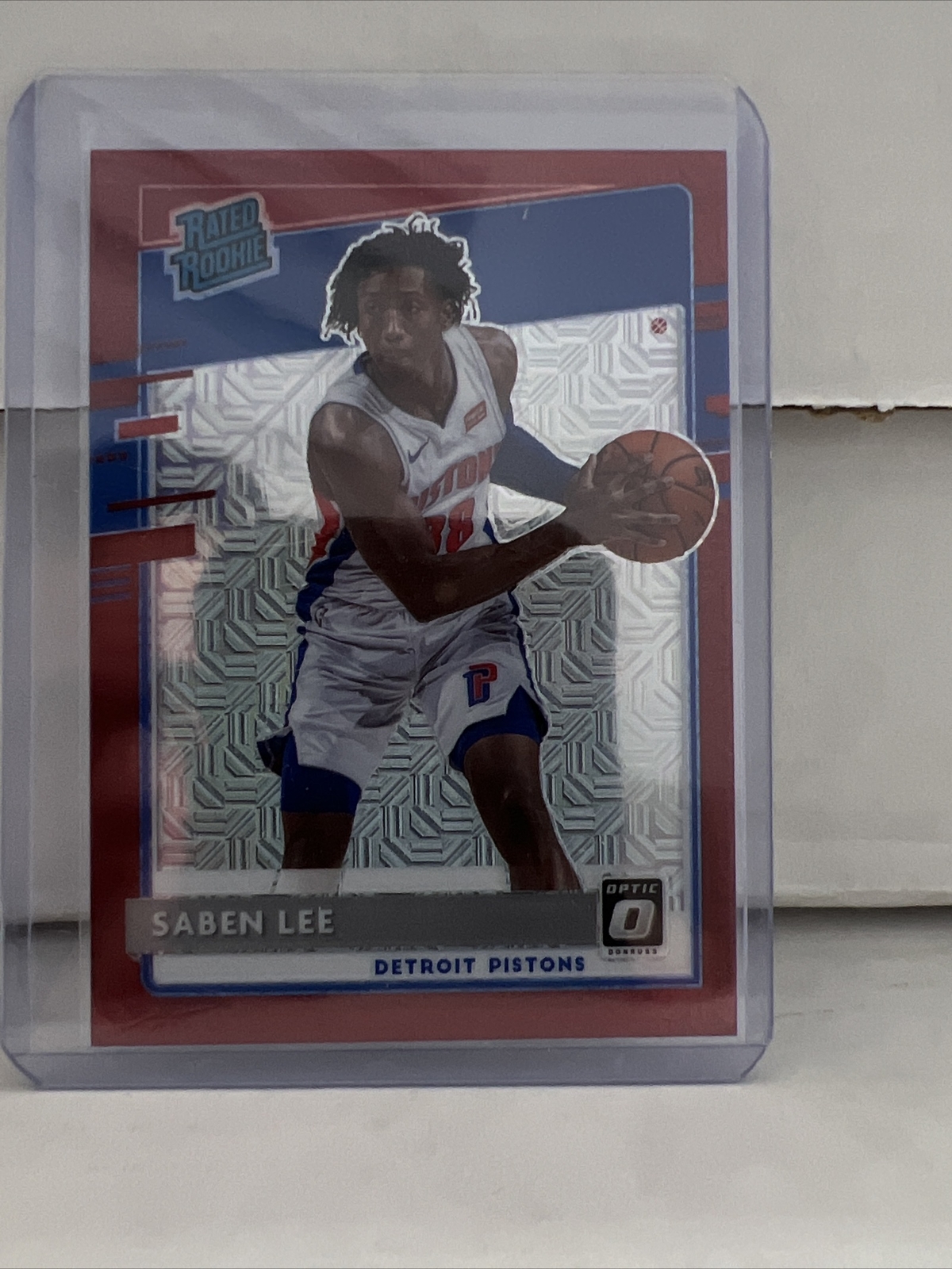 2020-21 Panini Donruss Optic Rated Choice Red Prizm /88 Saben Lee #191 Rookie RC