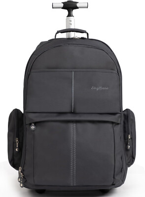 Amazon SKYMOVE 21 inch Wheeled Rolling Backpack Travel Carry On Laptop (B9)  | eBay