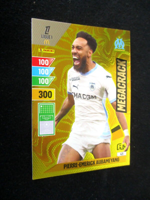 Carte Megacrack 431 Aubameyang Adrenalyn Foot 2024-25 Panini - Collection