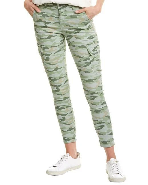 JOE S Jeans The Icon Camo Ankle Skinny Jeans In Soft Olive Green