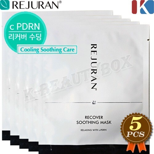 REJURAN RECOVER SOOTHING MASK 1枚 REJURAN Recover Soothing Mask 25ml 5pcs c-PDRN Cooling Soothing