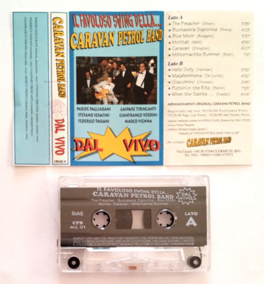 Mc Il Favoloso Swing Della Caravan Petrol Band Dal Vivo Musikkassette Folk A