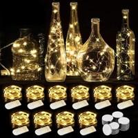 Wearxi Lichterkette Batterie, 10 StüCk 2M 20 Mini Led Lichterkette Mit Batterie,
