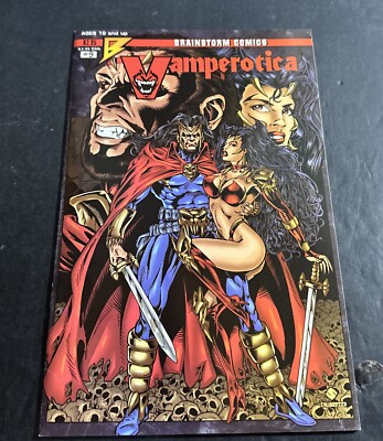 Vamperotica #9  (Brainstorm Comics August 1995) Vf J2