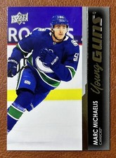 2021-22 Upper Deck Young Guns Rookie #235 Marc Michaelis YG RC Vancouver Canucks