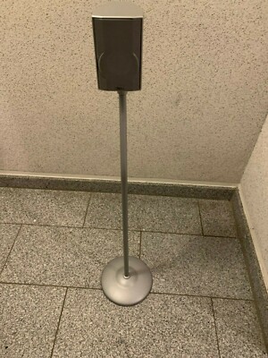 Elac Lautsprecher Box mit Standfuß Silber