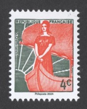 FRANCE 2024 Timbre N° 5785  MARIANNE à la NEF issu du bloc NEUF ** LUXE MNH