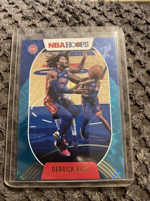 2020-21 Panini NBA Hoops Teal Explosion Derrick Rose #174