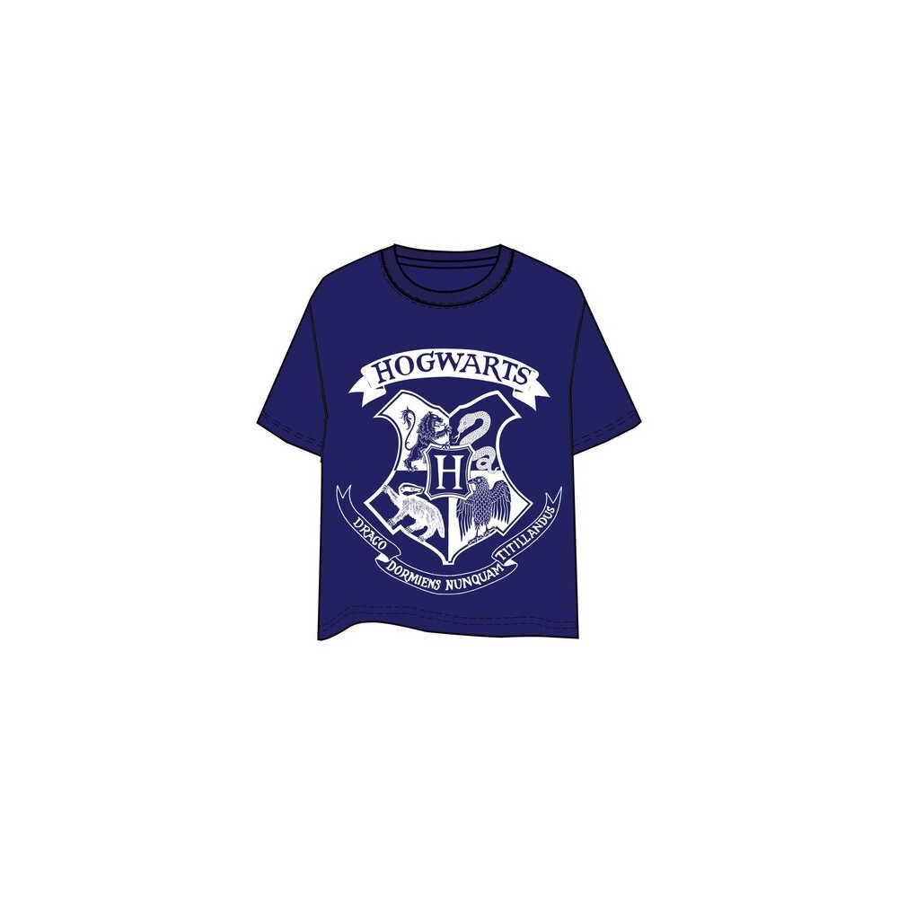 Camiseta Harry Potter Hogwarts Xxl Camisetas Cine Harry Potter