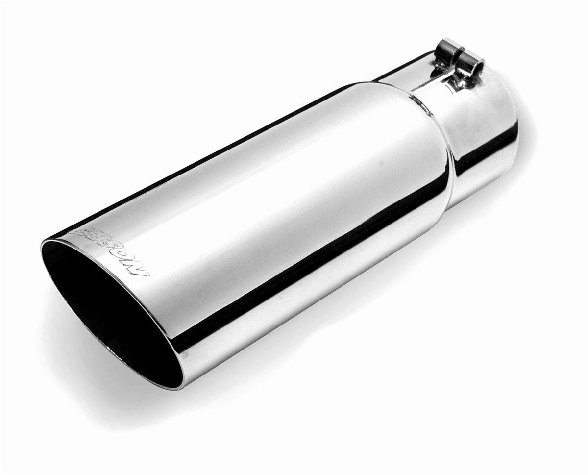 Gibson Stainless Round Exhaust Tip 2.75 Gibson Stainless Round Exhaust Tip 2.75