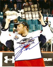 Windsor Spitfires Taylor Hall Signed Autographed 8x10 COA TWO