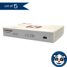 Lot of 5 FORTINET FortiGate 30E Network Security- "B"