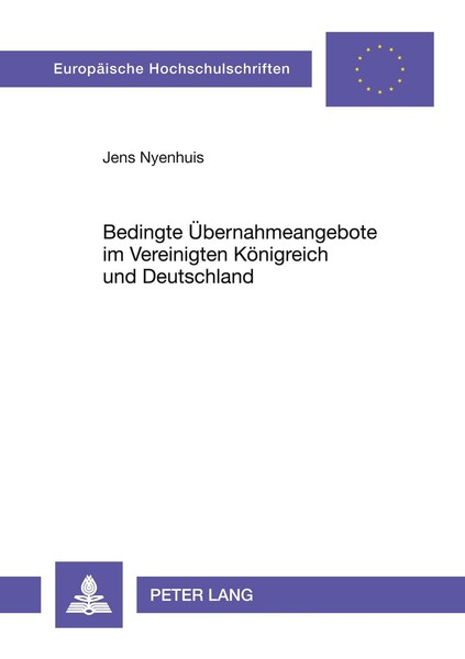 Bedingte ÜBernahmeangebote Im Vereinigten KöNigreich Und Deutschland Jens Nyenhu-image