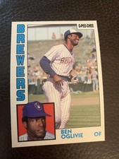 1984 O-Pee-Chee Ben Oglivie Milwaukee Brewers #190