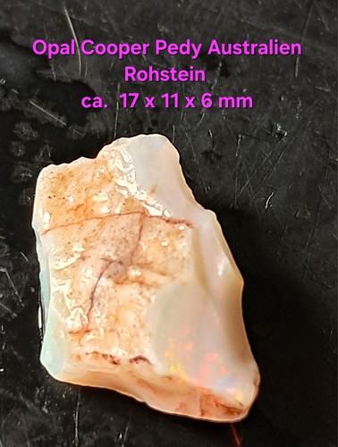 Opal Cooper Pedy Australien Rohstein ca. 3,7 ct Opal Cooper Pedy Australien Rohstein ca. 3,7 ct