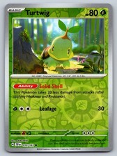 Turtwig 010/162 Reverse Holo Temporal Forces Pokemon Card - NM