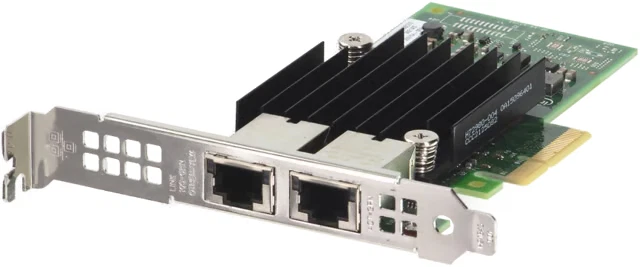 Intel X550-T2 2-Port 10Gb RJ45 10GBASE-T PCIe Netzwerkadapter FH X550T2BLK