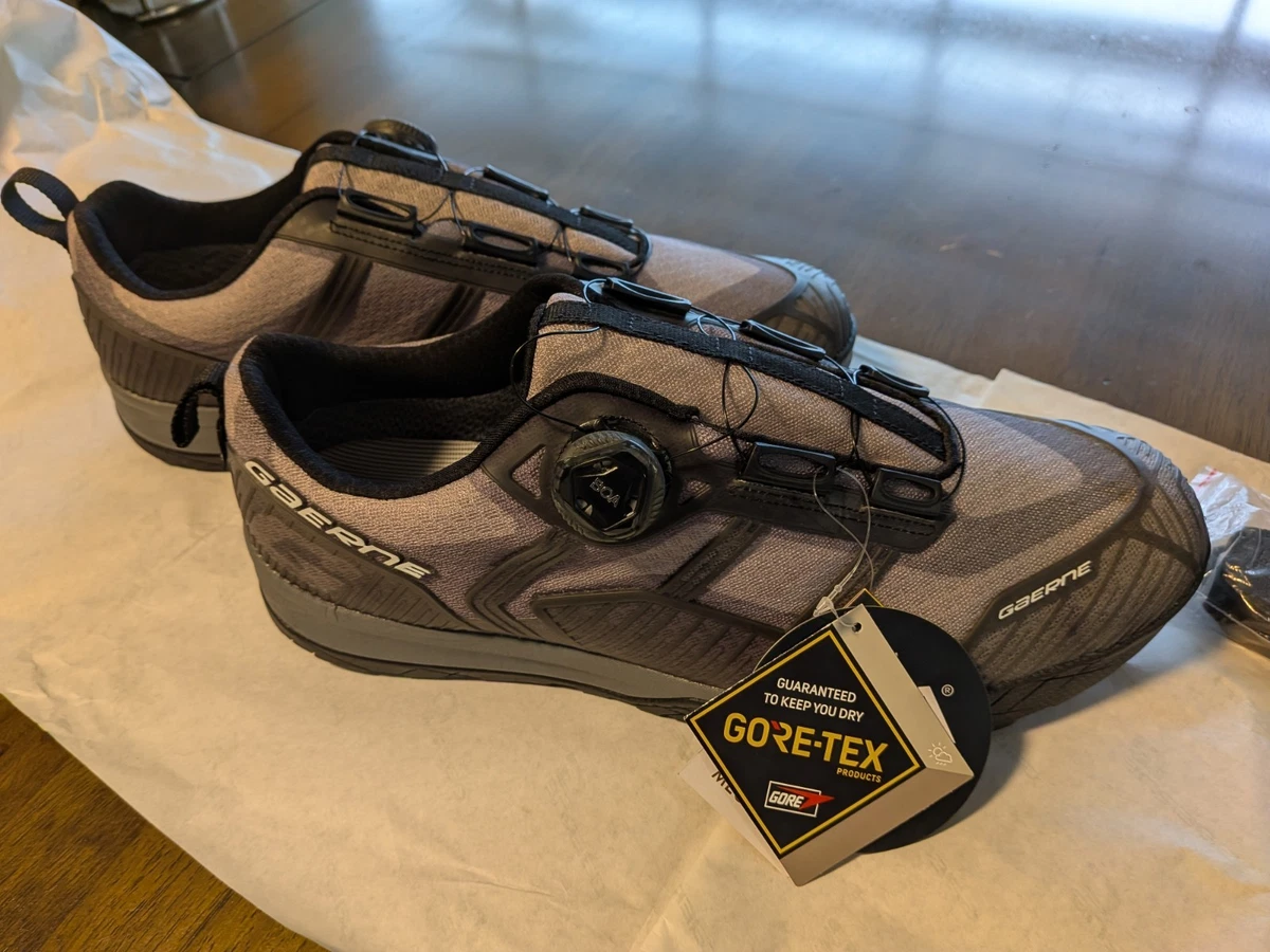 Chaussures Gaerne Vélo Route – Argent – Taille EU 38/UK 5.5 – Utilisées 1 Fois
