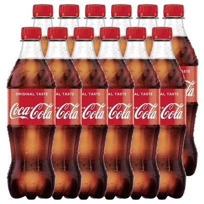 Coca Cola Original Tast PET Erfrischungsgetränk 500ml 12er Pack
