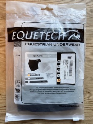 Equetech Classic Bikini Slip. Weiß. X-Large