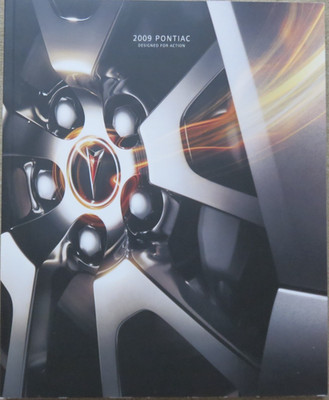 2009 Pontiac G8 G6 G5 G3 Solstice Vibe Torrent USA Prospekt Brochure 120 Seiten