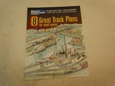 8 Great Track Plans for Small Spaces, from Model Railroader Mag 16 pp 8-1/4x11"