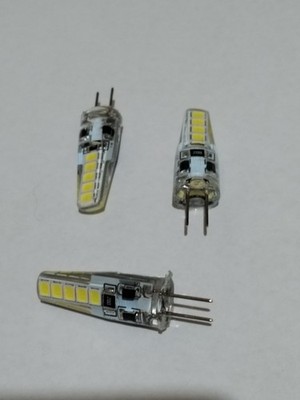  KALTWEISS  3 x 12V LED G4 PIN BIRNEN CARAVAN WOHNMOBIL CAMPER STATISCH 10 SMD