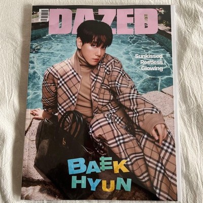 BAEKHYUN Magazine Dazed Korea EXO CBX Photobook Used