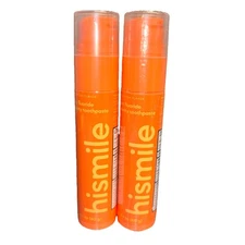 2X hismile Sodium Fluoride Anticavity Toothpaste Peach Iced Tea 2.1 oz Each 4/26