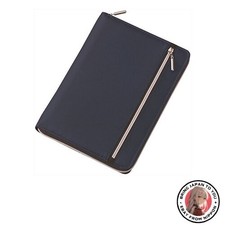 Raymay Fujii Notebook Cover Multi-Cover Notebook Nilon Double Zipper A5 Navy