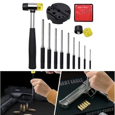 Perfekt für DIY Projekte Metall Roll Splinttreiber Set mit 9 verschiedenen Grö