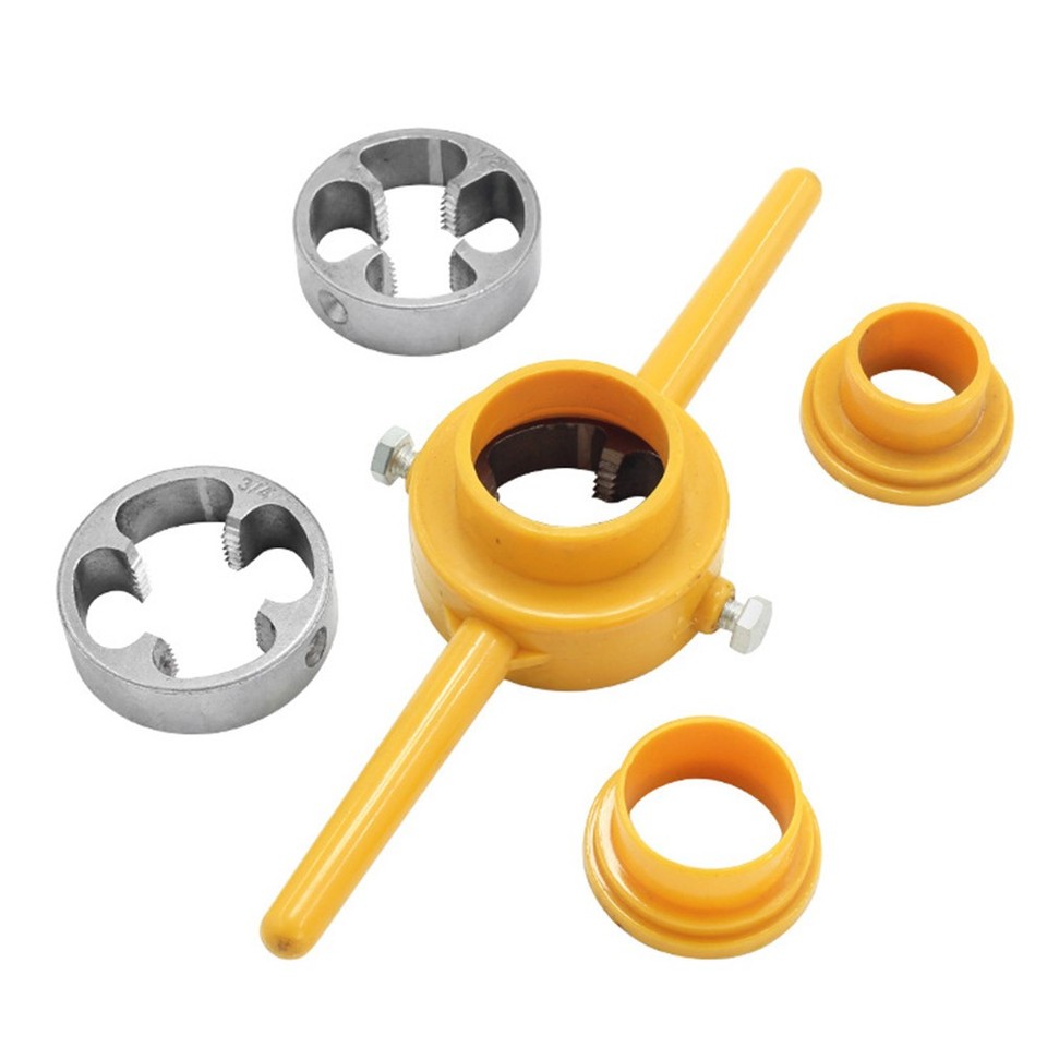 Die Handle Wrench Pipe Thread Kit Plumbing Tools for Professional ...