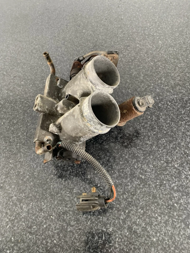 Camioneta Ford F150 F250 1988-1996 camioneta pickup 5,0 5,8 doble diámetro carrocería del acelerador OEM Foto 2 de 4