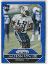 Jalston Fowler RC 2015 Panini Prizm Blue Tennessee Titans #242
